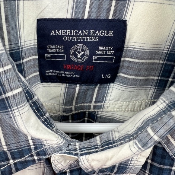 3 American Eagle Outfitters Button down shirts All Size Large - Picture 3 of 15